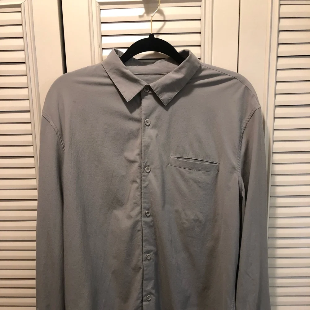 Lululemon Long sleeve collard shirt - Picture 1 of 2